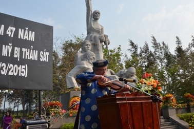 Tưởng niệm 504 người vô tội trong vụ thảm sát Sơn Mỹ