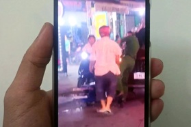Thanh niên xung phong bị tấn công giữa đường ở TPHCM