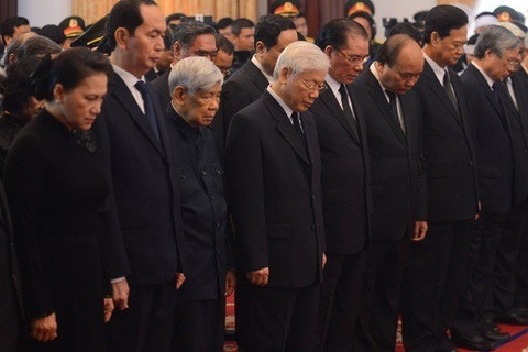 Lễ viếng nguyên Thủ tướng Phan Văn Khải