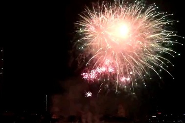 Màn trình diễn pháo hoa của đội Vương quốc Áo