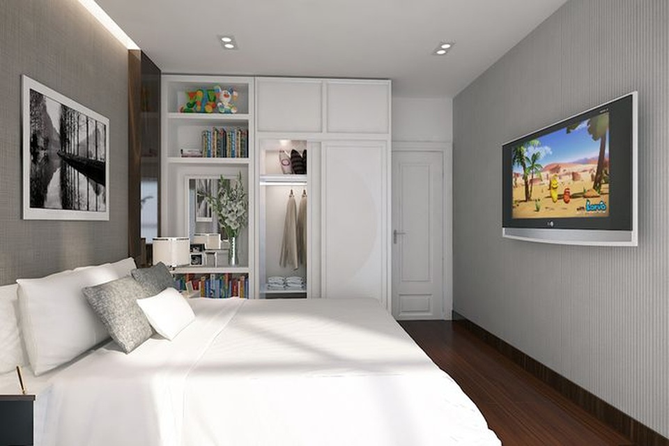 Tuyệt chiêu thiết kế cho ngôi nhà 25m2 vẫn rộng rãi, đầy đủ tiện nghi - 6 Tuyệt chiêu thiết kế cho ngôi nhà 25m2 vẫn rộng rãi, đầy đủ tiện nghi - 6