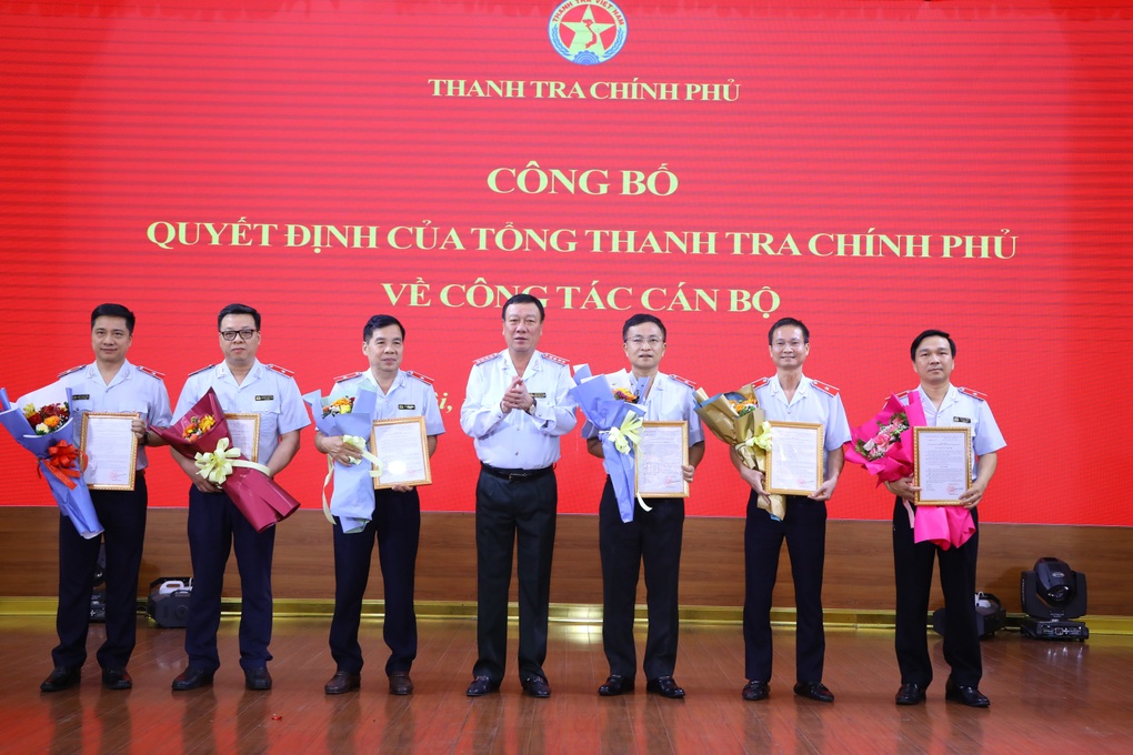 Thanh tra Chính phủ luân chuyển, bổ nhiệm 19 lãnh đạo cấp Vụ - 1 Thanh tra Chính phủ luân chuyển, bổ nhiệm 19 lãnh đạo cấp Vụ - 1