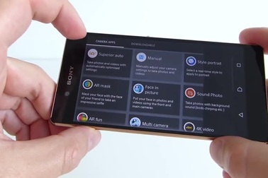 Video ứng dụng camera trên Xperia Z3+ bị ngừng hoạt động do nhiệt độ sản phẩm bị tăng lên quá cao