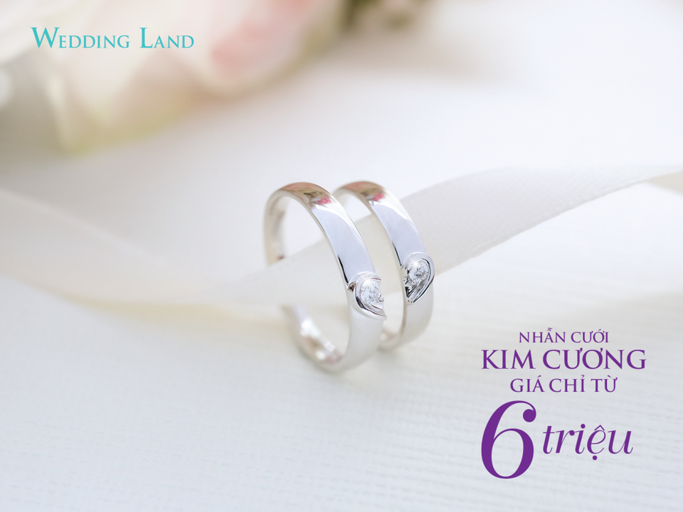 Cận cảnh nhẫn cưới kim cương giá 6 triệu đồng hot nhất thị trường - 3 Cận cảnh nhẫn cưới kim cương giá 6 triệu đồng hot nhất thị trường - 3