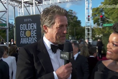 Hugh Grant dự lễ trao giải Quả Cầu Vàng