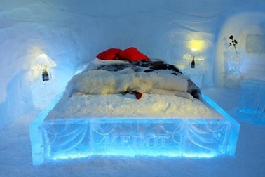 Những khách sạn băng đẹp nhất thế giới