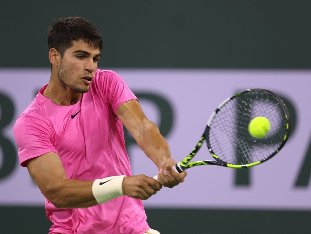 Alcaraz khởi đầu thuận lợi ở Indian Wells - 1 Alcaraz khởi đầu thuận lợi ở Indian Wells - 1