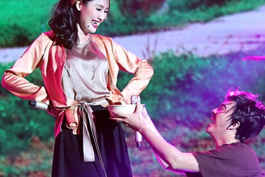 Bất ngờ với tạo hình Chí Phèo- Thị Nở của Quế Vân và Nam Cường