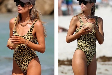 Doutzen Kroes gợi cảm trên biển Miami