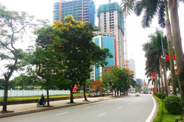 Cất nóc chung cư vị trí vàng đường Lê Đức Thọ