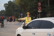 An ninh thắt chặt trước trận đấu tuyển Việt Nam gặp UAE ở Mỹ Đình