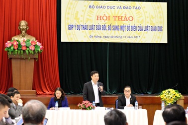 Nhà giáo nên bao gồm cả cán bộ quản lý đã từng đứng lớp giảng dạy