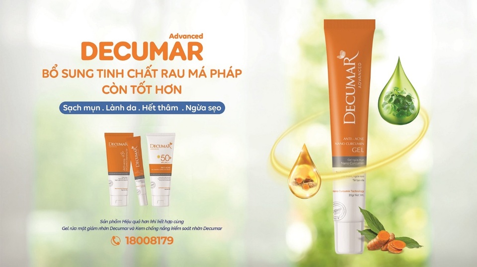 Decumar Advanced phiên bản chăm sóc da mụn hoàn hảo mới: Nhanh hơn, đột phá hơn - 2 Decumar Advanced phiên bản chăm sóc da mụn hoàn hảo mới: Nhanh hơn, đột phá hơn - 2
