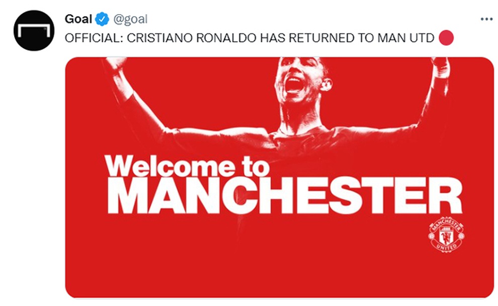 Truyền thông Anh chào đón C.Ronaldo trở lại - 9 Truyền thông Anh chào đón C.Ronaldo trở lại - 9