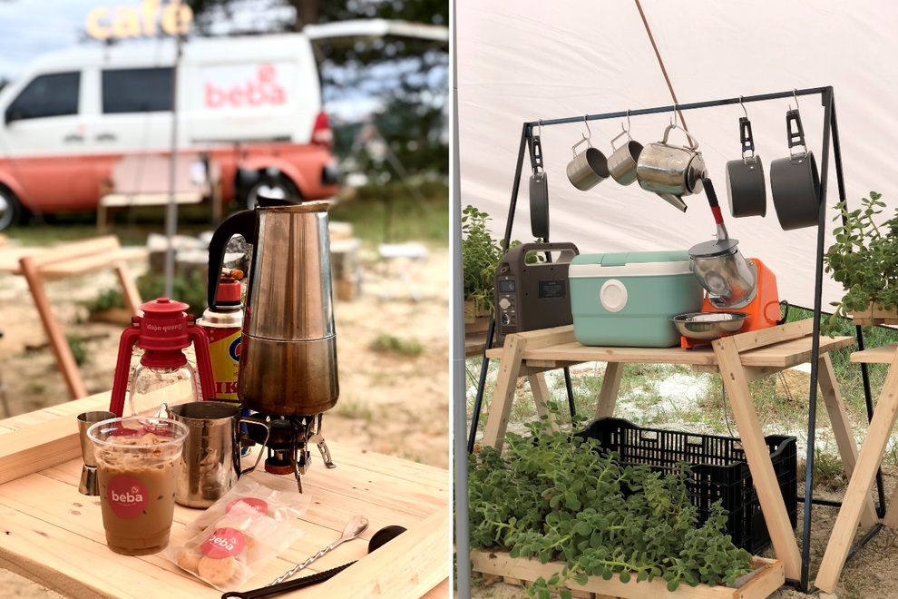 Vợ chồng Đà Lạt chi 50 triệu biến ô tô thành quán cà phê di động - 5 Vợ chồng Đà Lạt chi 50 triệu biến ô tô thành quán cà phê di động - 5
