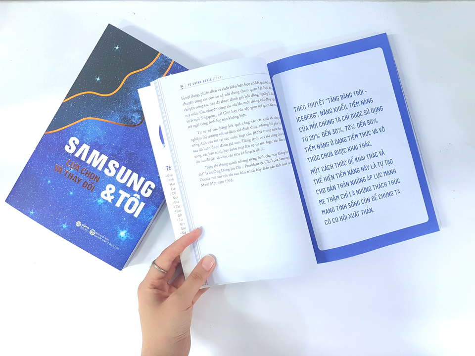Samsung và tôi - Cuốn sách giúp bạn trẻ minh định cuộc đời - 1 Samsung và tôi - Cuốn sách giúp bạn trẻ minh định cuộc đời - 1