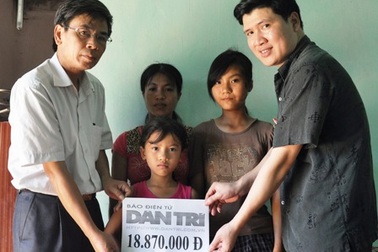 Gần 20 triệu đồng đến với chị Nguyễn Thị Hương