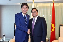 Cựu Thủ tướng Nhật Bản Abe Shinzo đặc biệt quý mến Việt Nam