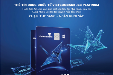 Vietcombank và JCB ra mắt thẻ tín dụng quốc tế Vietcombank JCB Platium