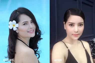 Á hậu Thùy Giang xinh đẹp và hạnh phúc nhờ thay đổi diện mạo!