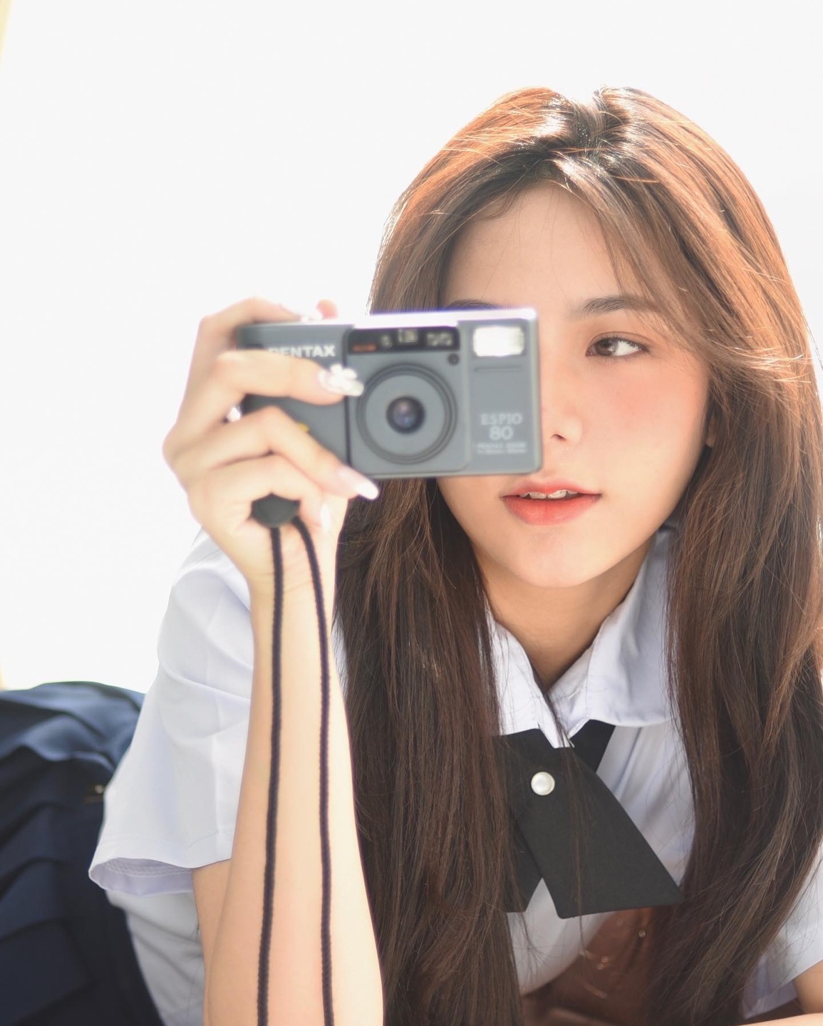 Hot girl 2K vẫn tỏa sáng dù chỉ mặc đồng phục giản dị - 8 Hot girl 2K vẫn tỏa sáng dù chỉ mặc đồng phục giản dị - 8