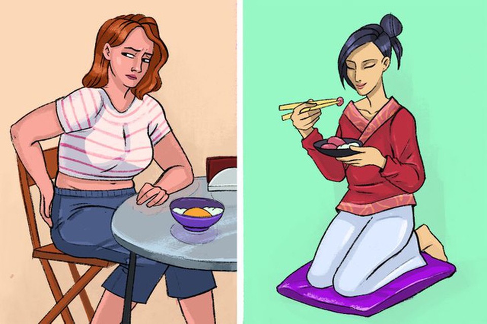 Vì sao người Nhật thường ngồi bệt xuống sàn để ăn? - 2 Vì sao người Nhật thường ngồi bệt xuống sàn để ăn? - 2