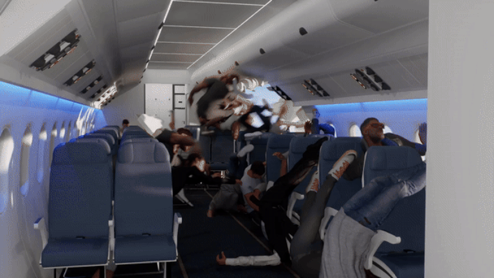 Máy bay vấp ổ gà - lý do hành khách nên thắt dây an toàn mọi lúc - 2 Máy bay vấp ổ gà - lý do hành khách nên thắt dây an toàn mọi lúc - 2