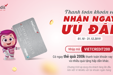 VietCredit tưng bừng tri ân khách hàng với bộ quà thanh toán MoMo và nhiều ưu đãi hấp dẫn