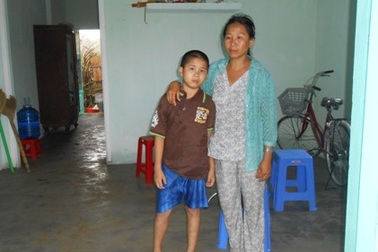 Mẹ con chị Phan Thị Kim Hằng đã có nhà mới