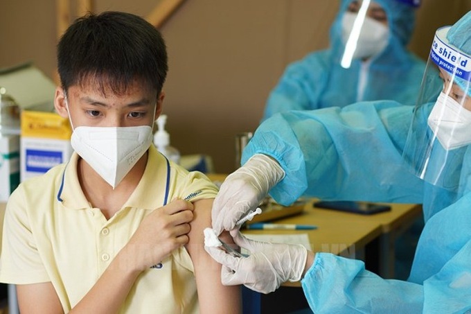 Tiêm vaccine Covid-19 cho trẻ em là một cách phòng hội chứng viên đa hệ thống sau Covid-19 ở trẻ. Ảnh minh họa
