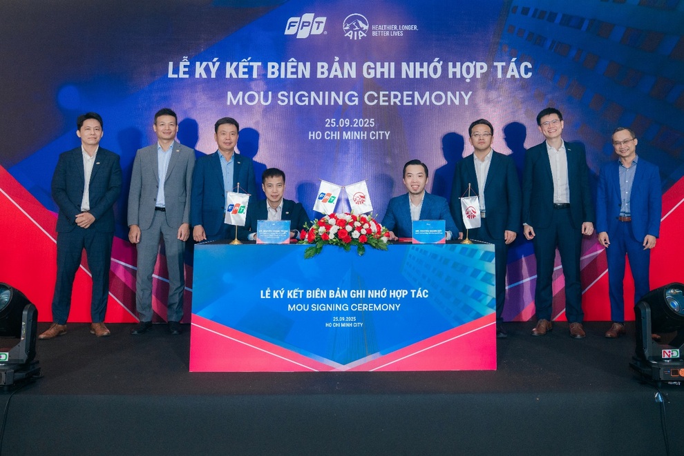AIA 베트남과 FPT, 건강보험 부문 디지털 전환 촉진을 위해 협력 - 1 AIA Việt Nam và FPT hợp tác thúc đẩy chuyển đổi số lĩnh vực bảo hiểm sức khỏe - 1