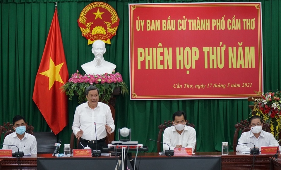 Cần Thơ lên phương án đảm bảo công tác bầu cử an toàn giữa dịch Covid-19 - 1 Cần Thơ lên phương án đảm bảo công tác bầu cử an toàn giữa dịch Covid-19 - 1
