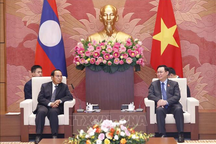 Chủ tịch Quốc hội: Không ngừng vun đắp quan hệ đặc biệt Việt Nam - Lào