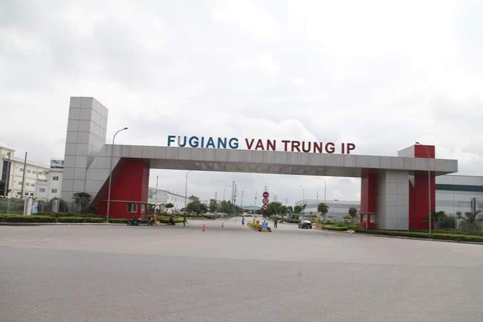 KCN Vân Trung (huyện Việt Yên). KCN Vân Trung