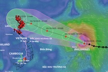 Bão Matmo có thể vào Biển Đông hôm nay