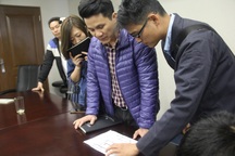 Đang kiểm tra quá trình xả thải của Formosa