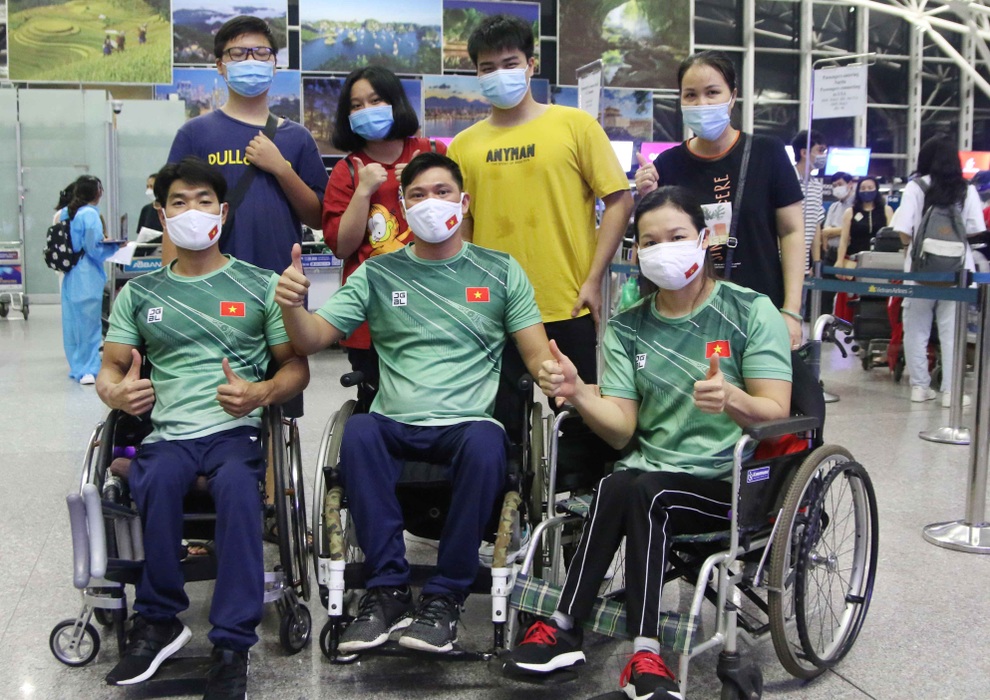 Đoàn Thể thao Việt Nam chính thức lên đường tham dự Paralympic Tokyo 2020 - 2 Đoàn Thể thao Việt Nam chính thức lên đường tham dự Paralympic Tokyo 2020 - 2
