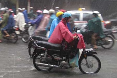 Rãnh áp thấp tiếp tục gây mưa tại miền Bắc