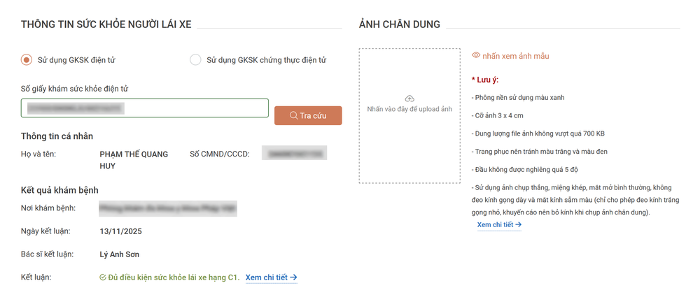 Hướng dẫn cách đổi giấy phép lái xe sắp hết hạn ngay tại nhà - 8 Hướng dẫn cách đổi giấy phép lái xe sắp hết hạn ngay tại nhà - 8