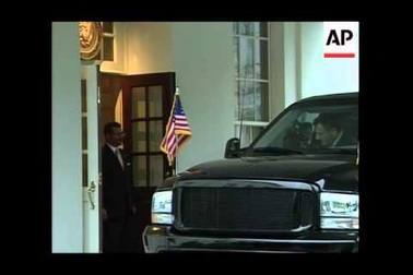 Chiếc Ford Excursion bọc thép từng đưa nhà vua Abdullah của Jordan tới thăm Nhà Trắng