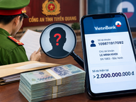 Công an truy tìm chủ một tài khoản ngân hàng có hơn 2 tỷ đồng