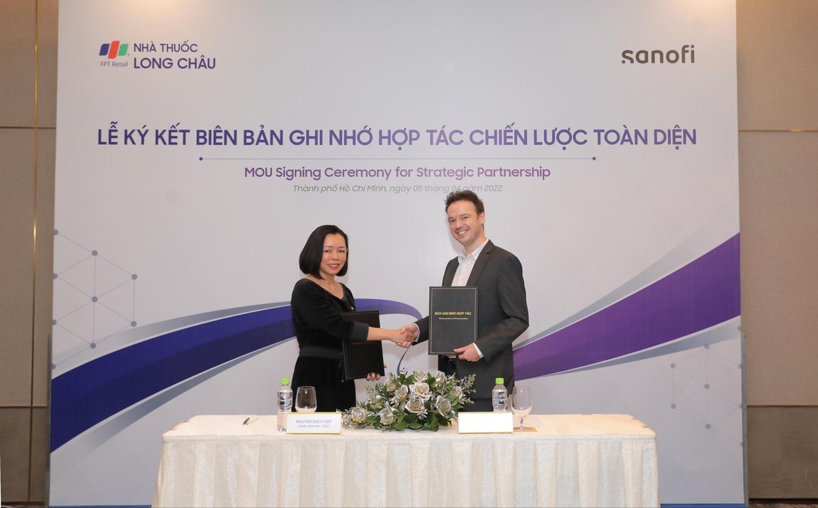 FPT Long Châu hợp tác chiến lược toàn diện với Sanofi CHC - 1 FPT Long Châu hợp tác chiến lược toàn diện với Sanofi CHC - 1