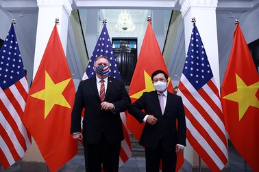 Ngoại trưởng Pompeo: Mỹ ủng hộ Việt Nam vững mạnh, độc lập, thịnh vượng