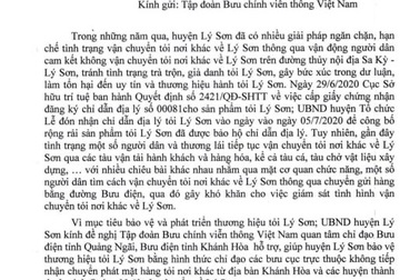 VNPT Quảng Ngãi lên tiếng về đề nghị "không vận chuyển tỏi"