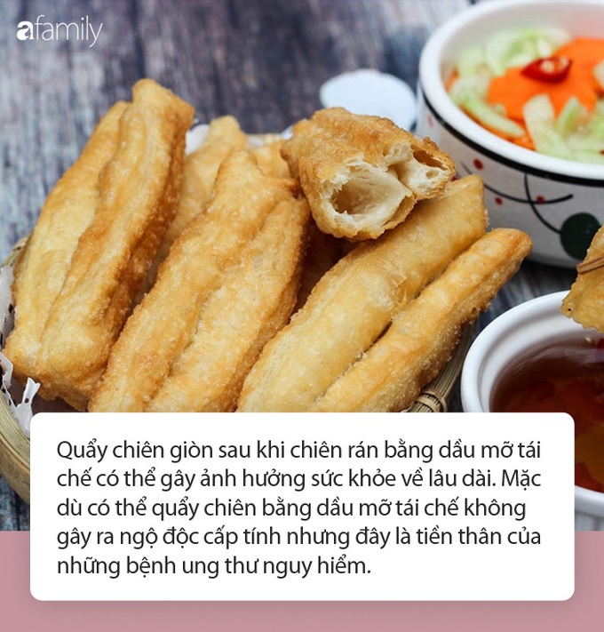 Quẩy chiên vỉa hè giòn ngon, bắt mắt nhưng hãy cẩn trọng vì sự thật có thể khiến bạn rùng mình - Ảnh 1. Quẩy chiên vỉa hè giòn ngon, bắt mắt nhưng hãy cẩn trọng vì sự thật có thể khiến bạn rùng mình - Ảnh 1.
