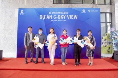 Nhiều ưu đãi cho khách hàng mua căn hộ C-Sky View đang bàn giao