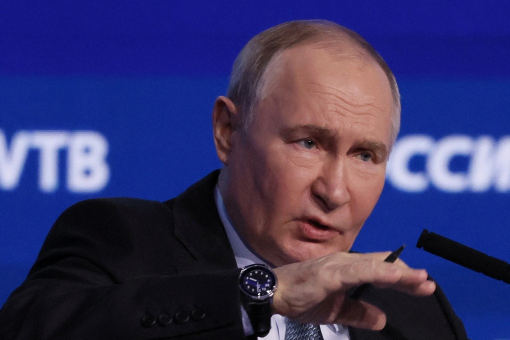 Tổng thống Putin lên tiếng về tình hình cấp bách ở mặt trận Kursk - 1 Tổng thống Putin lên tiếng về tình hình cấp bách ở mặt trận Kursk - 1
