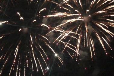 Màn trình diễn pháo hoa của đội Anh trong đêm chung kết lễ hội pháo hoa Đà Nẵng 2019