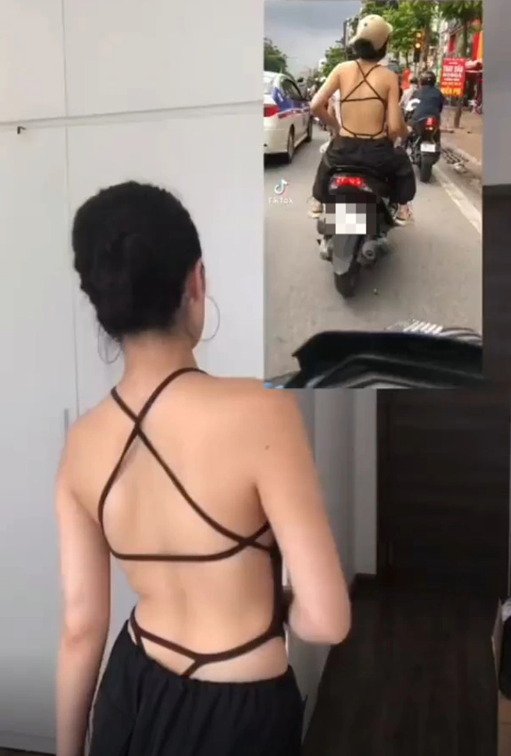 Cô gái mặc hở lưng mong muốn nhận được lời xin lỗi từ người quay video - 3 Cô gái mặc hở lưng mong muốn nhận được lời xin lỗi từ người quay video - 3