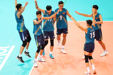 Bóng chuyền nam Việt Nam đánh bại Thái Lan ở SEA V-League 2023
